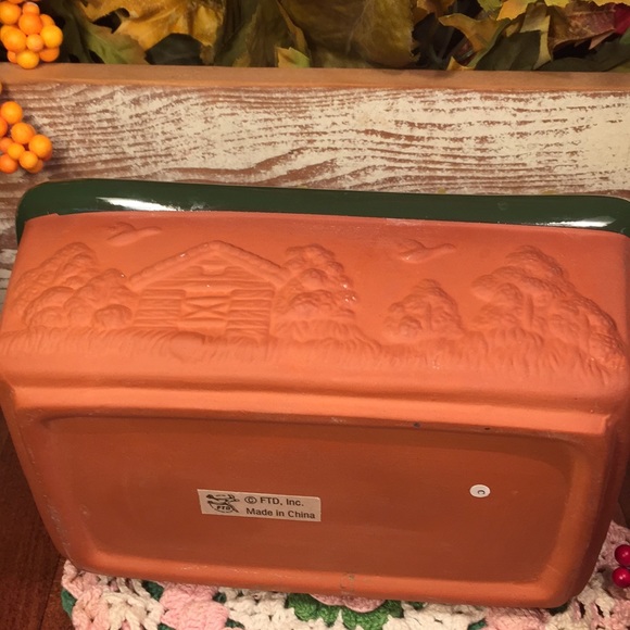 FTD | Accents | Nice Decorative Country Scene Container | Poshmark